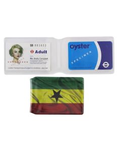 Wholesale Ghana Flag Design Travel Card Holder 