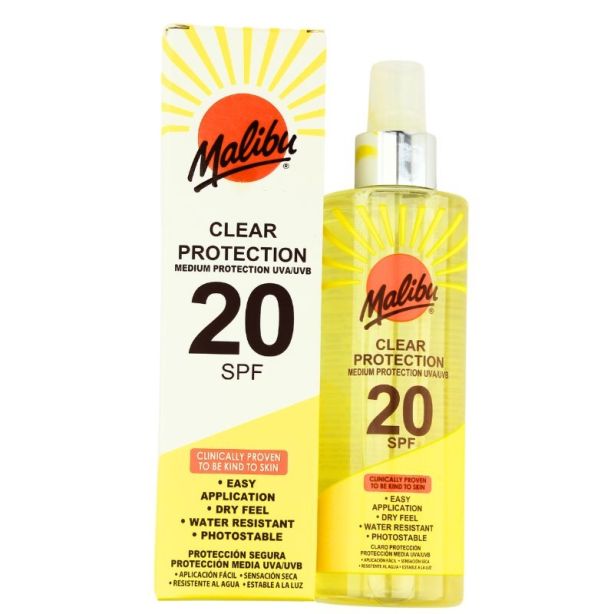 Wholesale Malibu Clear All Day Protection Spray 