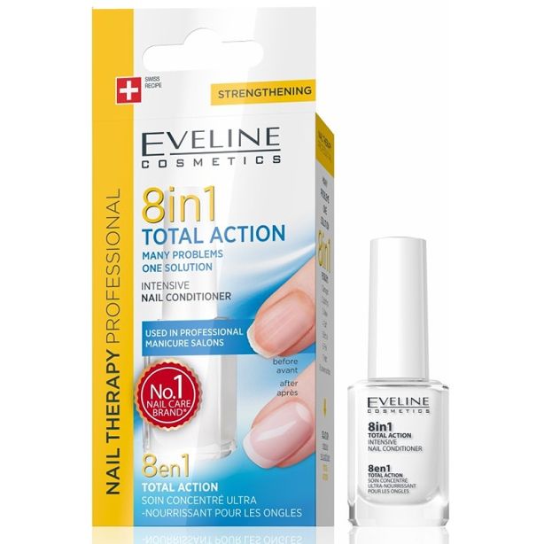 Eveline 8-IN-1 Total Action Intensive Nail Conditioner