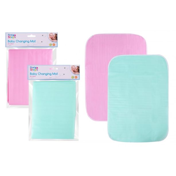 First Steps Baby Changing Mats - Assorted Colours 