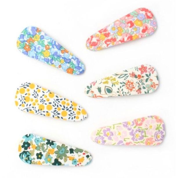 Large Floral Fabric Sleepie 6.5cm - Assorted