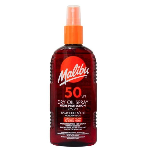 Malibu Dry Oil Spray SPF 50 200ml