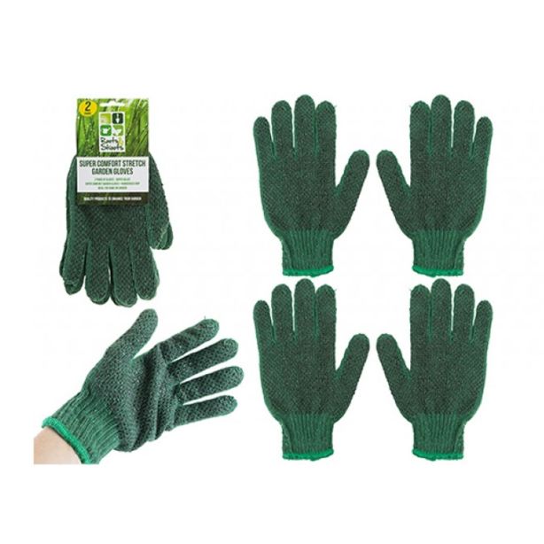 Super Comfort Stretch Garden Gloves With Dots 