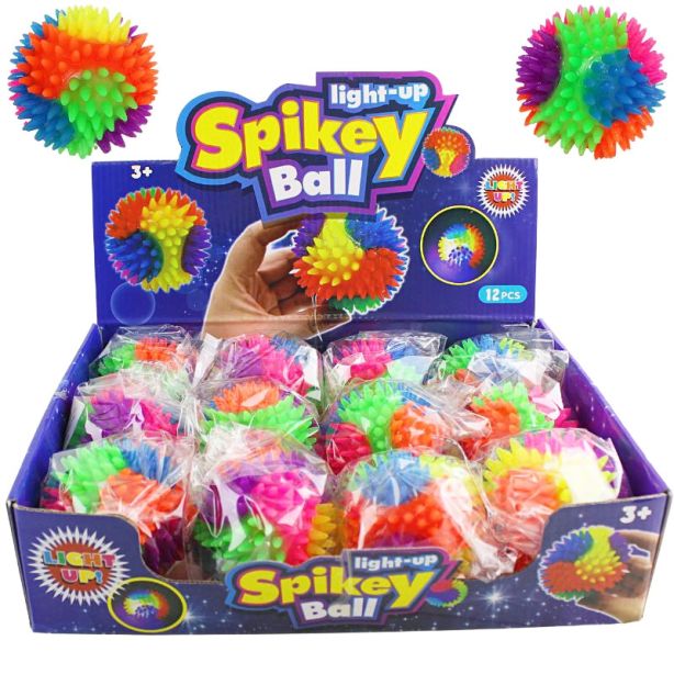 Wholesale Light-Up Spikey Ball 