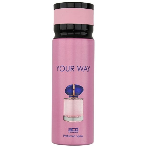 Wholesale Aco Ladies Perfumed Spray - Your Way (200ml) 