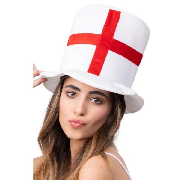 Wholesale Deluxe England Flag Top Hat