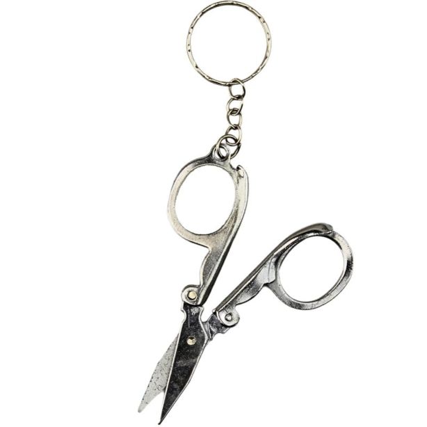 Wholesale Folding Scissors Keyrings - Assorted 