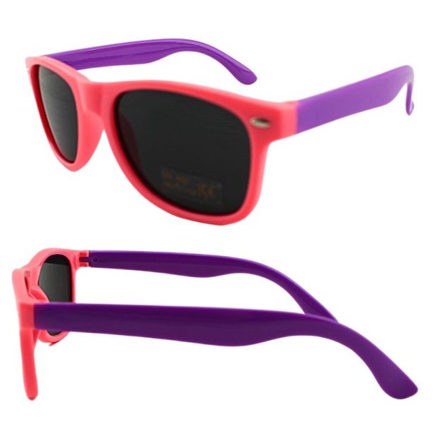 Wholesale Kids Classic Pink Frame Sunglasses