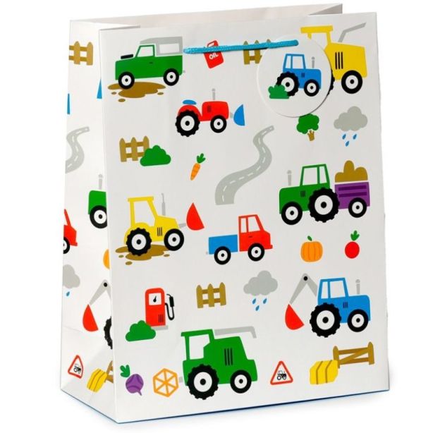 Wholesale Little Tractors Gift Bag Large