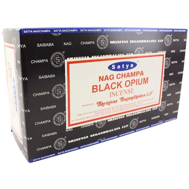 Wholesale Satya Incense Stick - Nag Champa Black Opium