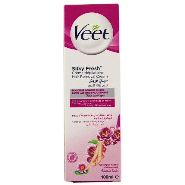 Wholesale Veet Silky Fresh Hair Removal Cream For Normal Skin 100ml