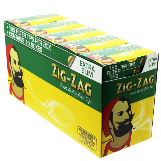 Wholesale Zig Zag Finest Quality Extra Slim F-Tips - 1650 