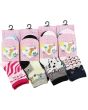 Wholesale Girls Kitty Cat Design Socks (3 Pair Pack) - Asst. (UK - 3-5.5)