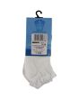 Wholesale Girl's White Lace Trainer Socks - Fresh Feel (UK - 9-12)