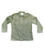 King Of Ethiopia Buttoned Shirt Jacket - Khaki Green (Assorted Sizes)