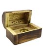 Wholesale Nag Champa Wooden Incense Cone Box With Cones 