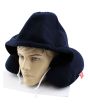 Wholesale Drawstring Hooded Design Travel Neck Pillow - Assorted Colours