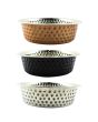 Wholesale Stainless Steel Hammered Finish Pet Bowl 16.5cm 