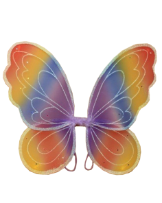 Wholesale Butterfly Rainbow Themed Wings - 53cm