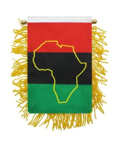 Wholesale Africa Mini Banner Flag - 10cm x 13cm