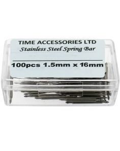 Stainless Steel Spring Bars (1.5mm/16mm) Wholesale