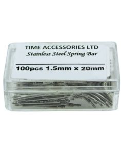 Stainless Steel Spring Bars (1.5mm/20mm) Wholesale