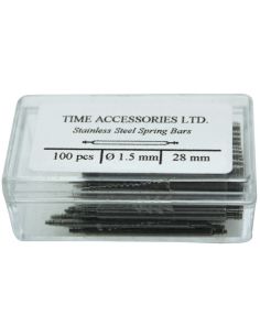 Stainless Steel Spring Bars (1.5mm/28mm) Wholesale