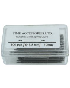 Stainless Steel Spring Bars (1.5mm/30mm) Wholesale