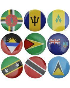 Caribbean Country Badges (Assortment) Wholesale