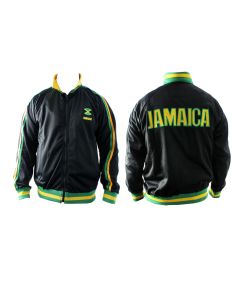 Black Jamaican Theme Jacket - Assorted Sizes