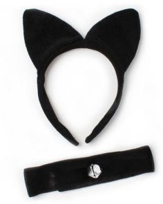 Wholesale Cat Aliceband & Collar Set