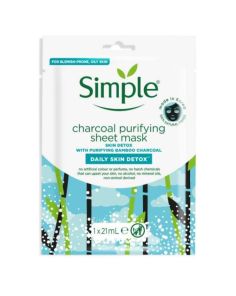 Wholesale Simple Charcoal Purifying Sheet Mask