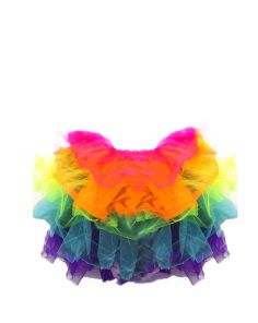 Wholesale Children's Tutu Skirt Neon Rainbow