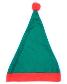 Christmas Elf Hat With Red Bobble Pompom*