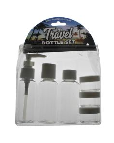 Wholesale County 7 Piece Travel Bottle Set 