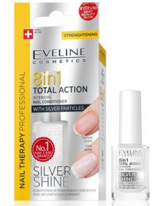 Eveline 8-IN-1 Intenstive Nail Conditioner - Silver Shine 