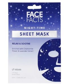 Wholesale Face Facts Night Time Sheet Mask 