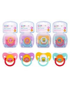 First Steps Soother With Steriliser Box - Assorted 