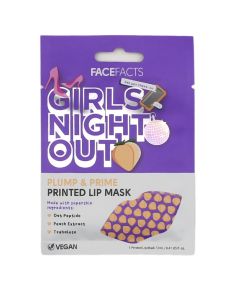 Wholesale Face Facts Girls Night Out Plump & Prime Printed Lip Mask