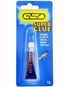 GSD Super Strength Power Glue Multipurpose Tubes - Full Box (3g)