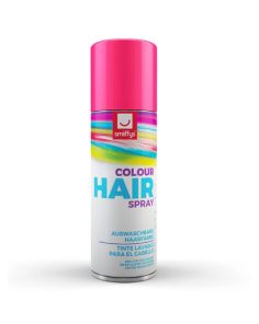 Smiffys Hair Colour Spray - Pink 