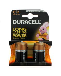 Duracell Plus Power Alkaline Batteries - C (1.5 V)