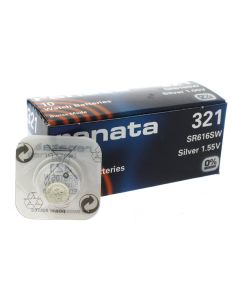 Renata Watch Batteries - 321 (Silver 1.55V)