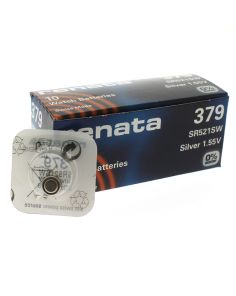 Renata Watch Batteries - 379 (Silver 1.55V)