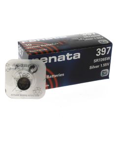 Renata Watch Batteries - 397 (Silver 1.55V)