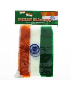 Wholesale India Bunting Flags 12ft  9"x6"