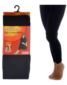 Ladies Heatguard 140D Thermal Leggings - Assorted Sizes 