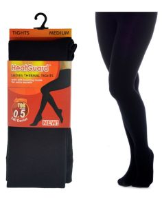 Ladies Heatguard 140D Thermal Tights - Assorted Sizes 