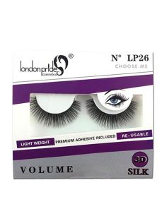 Wholesale London Pride 3D Silk Volume Eyelashes - LP26 Choose Me