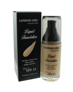 London Girl SPF15 Liquid Foundation - 01 Nude